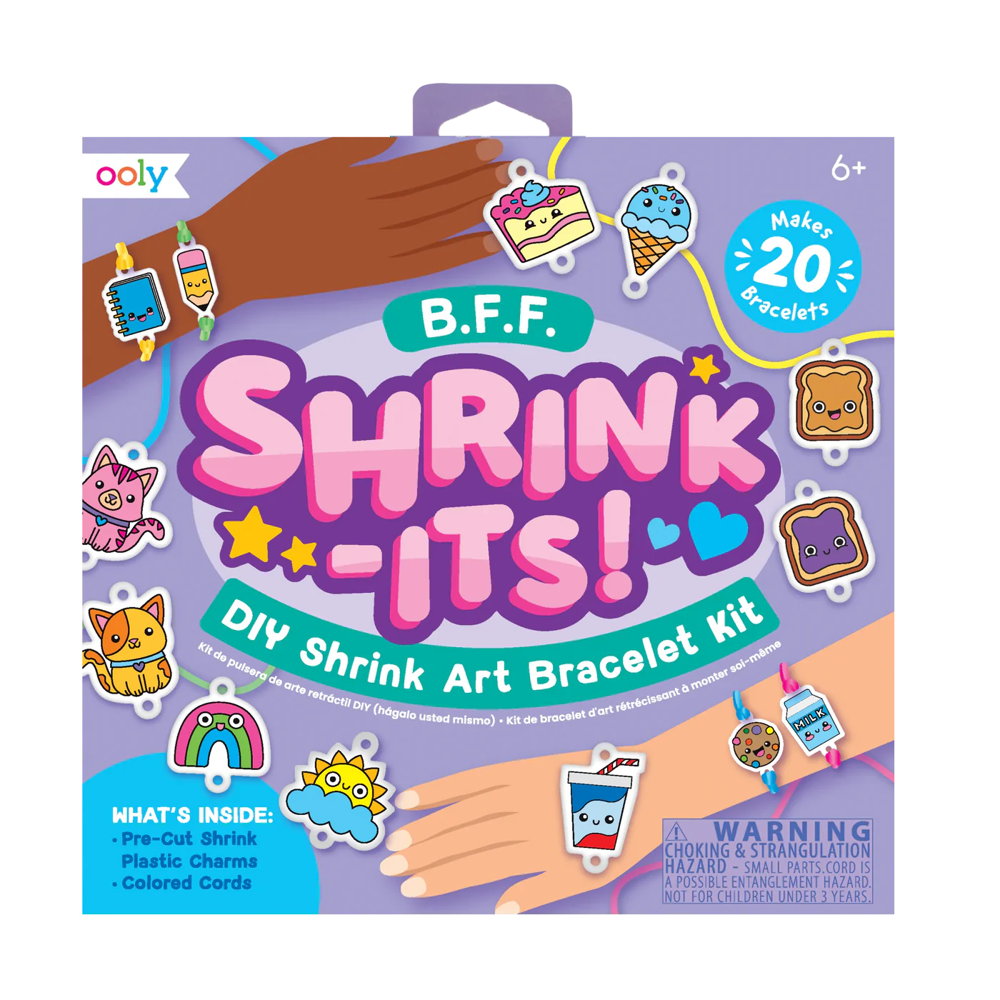 Ooly Shrink-its! DIY Shrink Art Kit - B.F.F.-OOLY-Little Giant Kidz