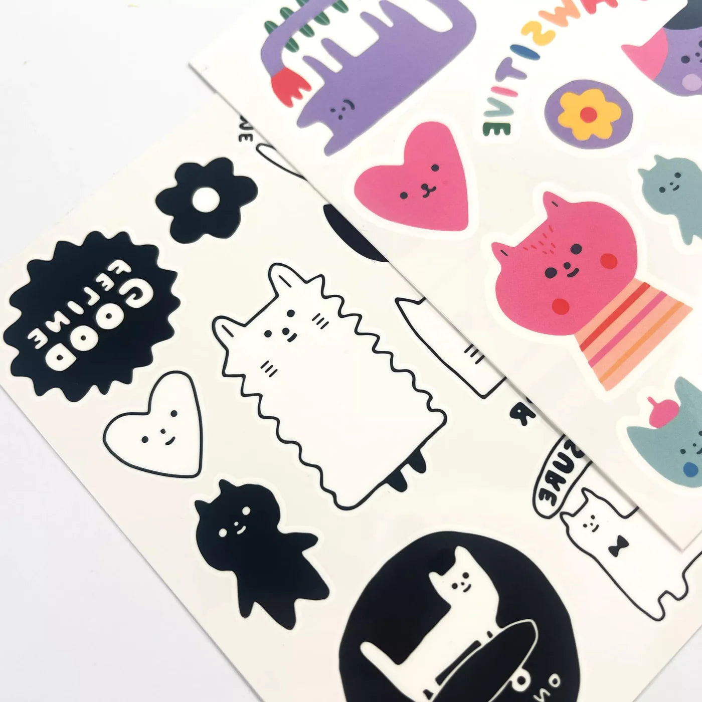 Ooly Tattoo-Palooza x Suzy Ultman: Temporary Tattoos Mini Pack - Pawsitive Cats-OOLY-Little Giant Kidz