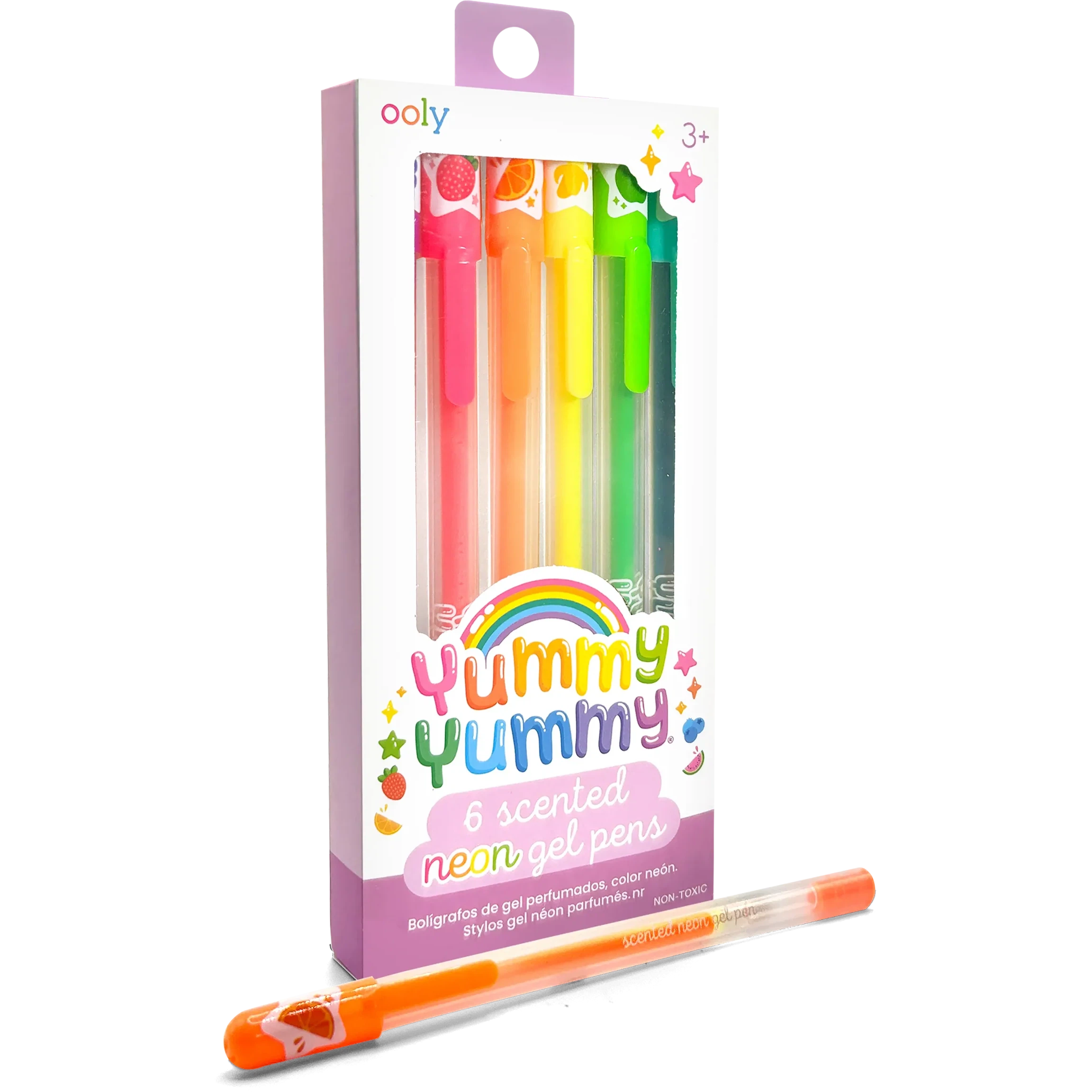 Ooly Yummy Yummy Scented Gel Pens - Neon - Set of 6-OOLY-Little Giant Kidz