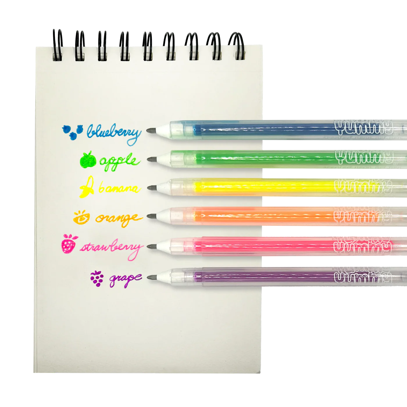 Ooly Yummy Yummy Scented Gel Pens - Neon - Set of 6-OOLY-Little Giant Kidz