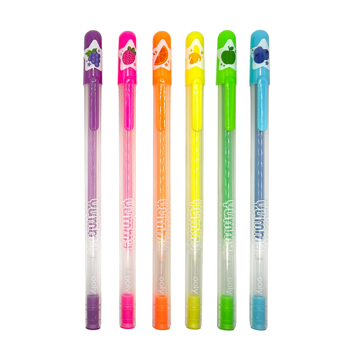 Ooly Yummy Yummy Scented Gel Pens - Neon - Set of 6-OOLY-Little Giant Kidz