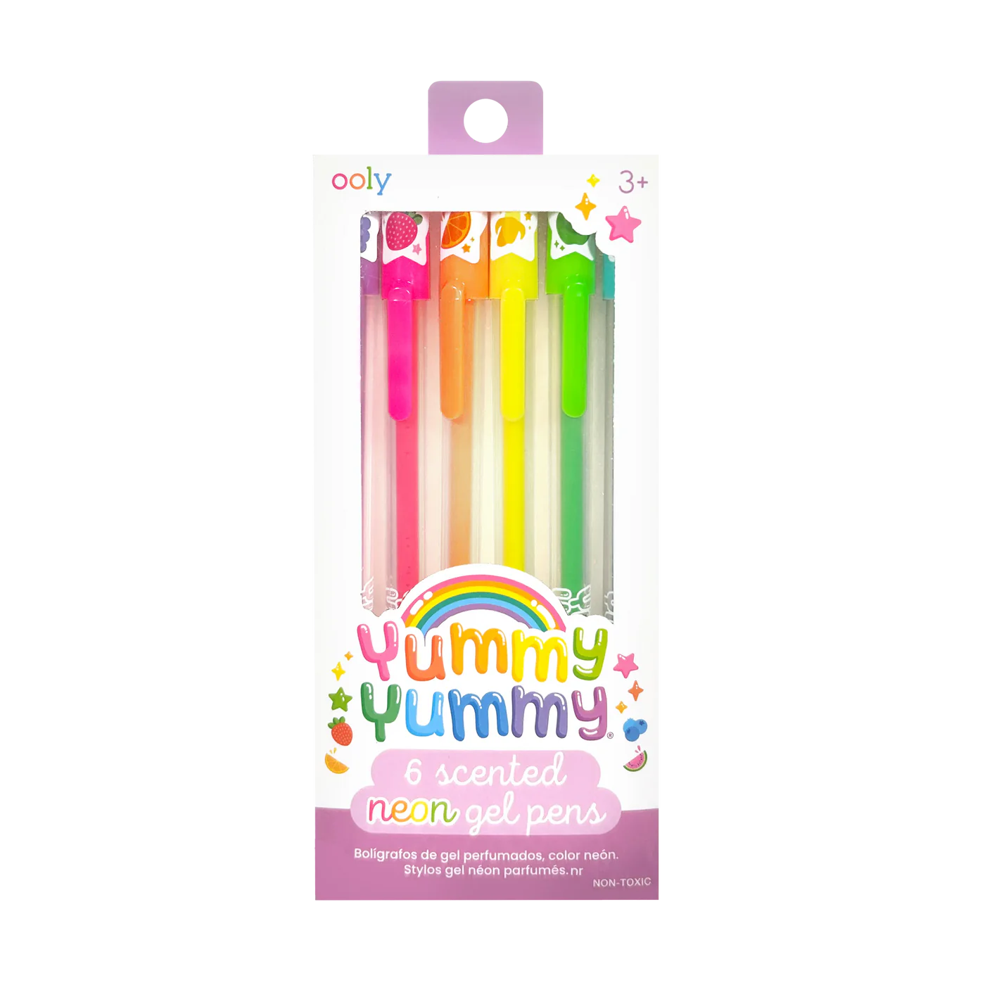 Ooly Yummy Yummy Scented Gel Pens - Neon - Set of 6-OOLY-Little Giant Kidz