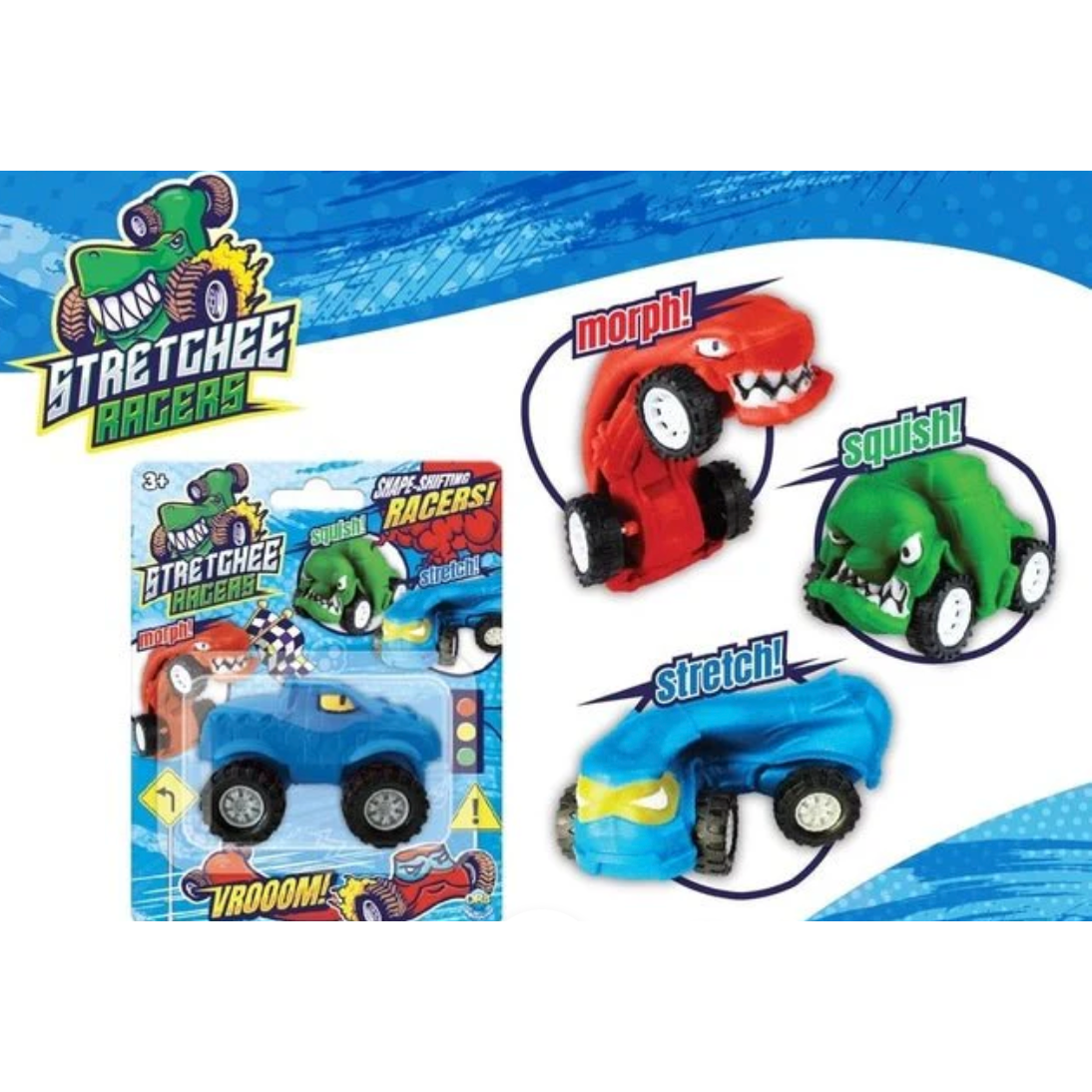 Orb Toys Stretchee Racers - Assorted-ORB TOYS-Little Giant Kidz