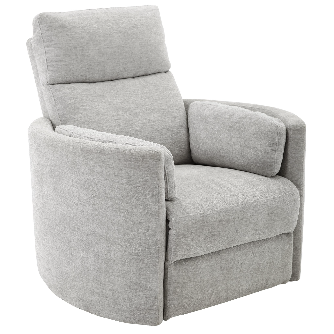 Parker House Radius Plus Power Swivel Glider - Mineral/Heiress Dove-PARKER HOUSE FURNITURE-Little Giant Kidz