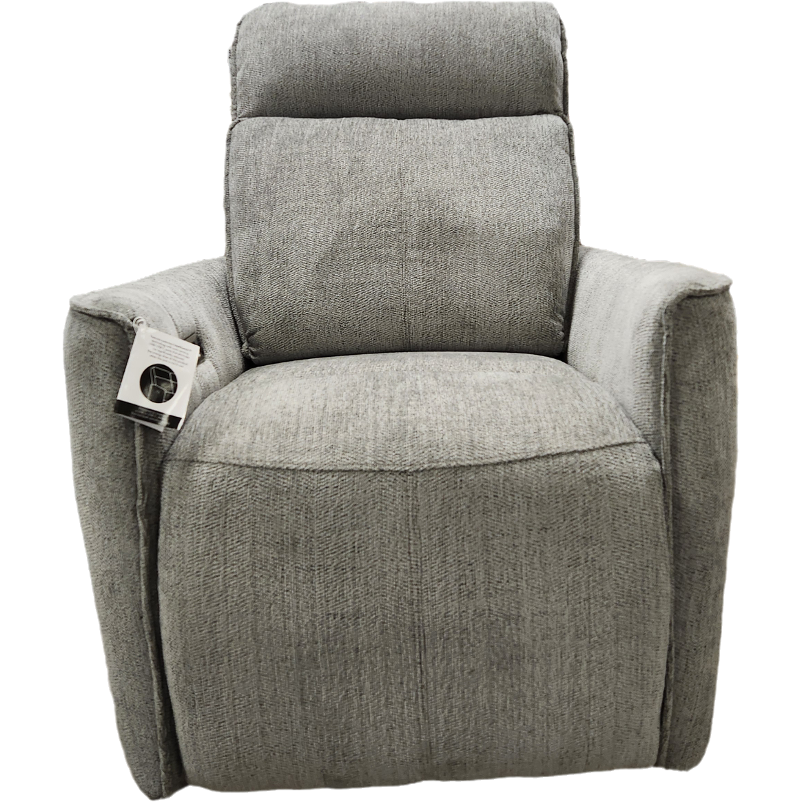 Parker House Roxy Power Swivel Glider Recliner - Whiskers Grey/Nature-PARKER HOUSE FURNITURE-Little Giant Kidz