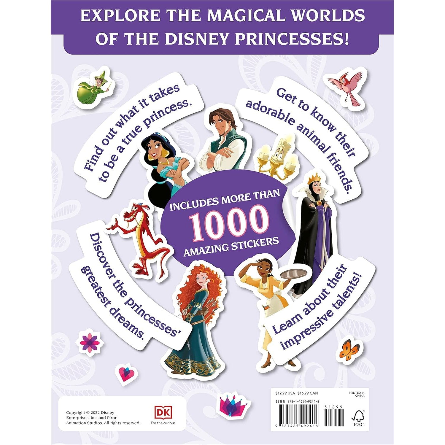 Penguin Random House: Disney Princess Ultimate Sticker Collection (Paperback Book)-PENGUIN RANDOM HOUSE-Little Giant Kidz