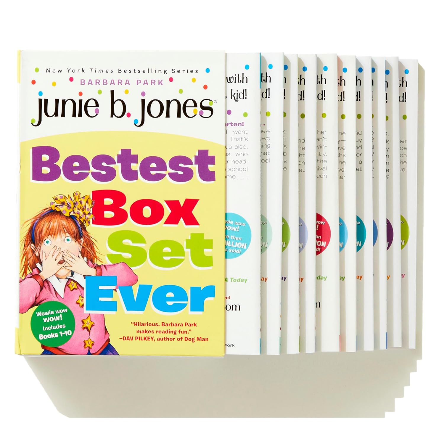 Penguin Random House: Junie B. Jones Bestest Box Set Ever (Books 1-10) (Paperback Book Set)-PENGUIN RANDOM HOUSE-Little Giant Kidz