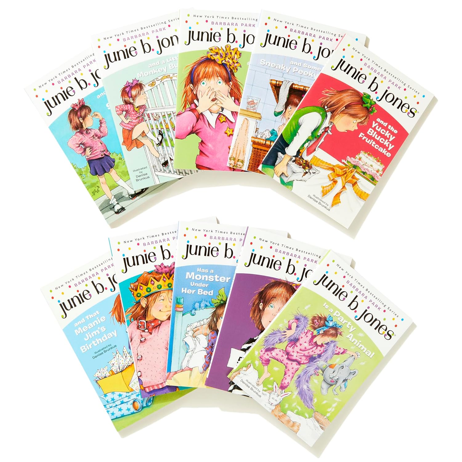 Penguin Random House: Junie B. Jones Bestest Box Set Ever (Books 1-10) (Paperback Book Set)-PENGUIN RANDOM HOUSE-Little Giant Kidz