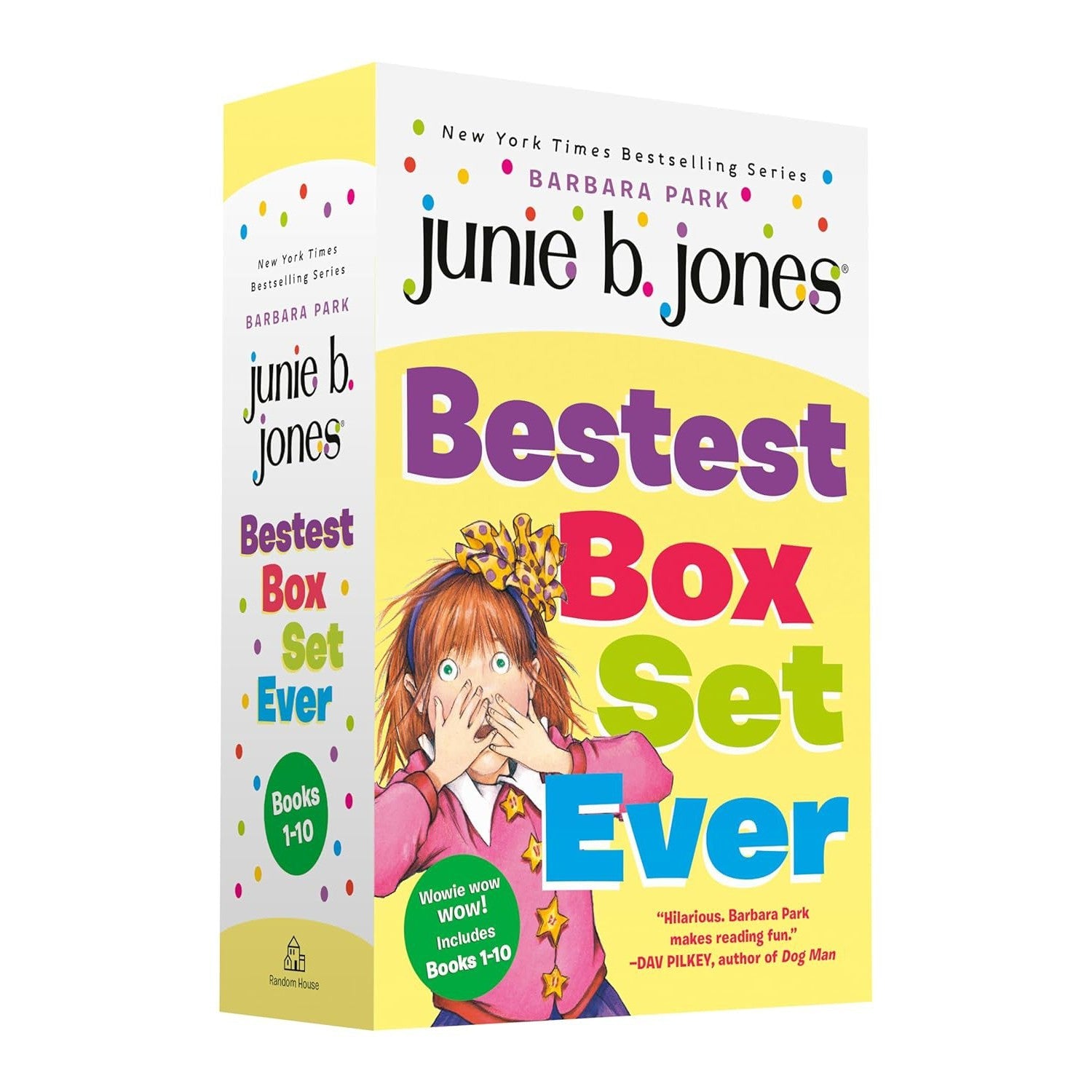 Penguin Random House: Junie B. Jones Bestest Box Set Ever (Books 1-10) (Paperback Book Set)-PENGUIN RANDOM HOUSE-Little Giant Kidz