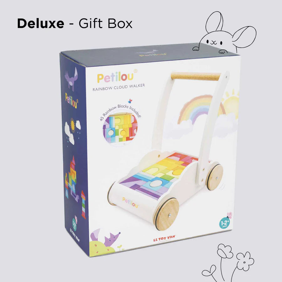 Petilou® Rainbow Baby Walker & Puzzles-LE TOY VAN-Little Giant Kidz