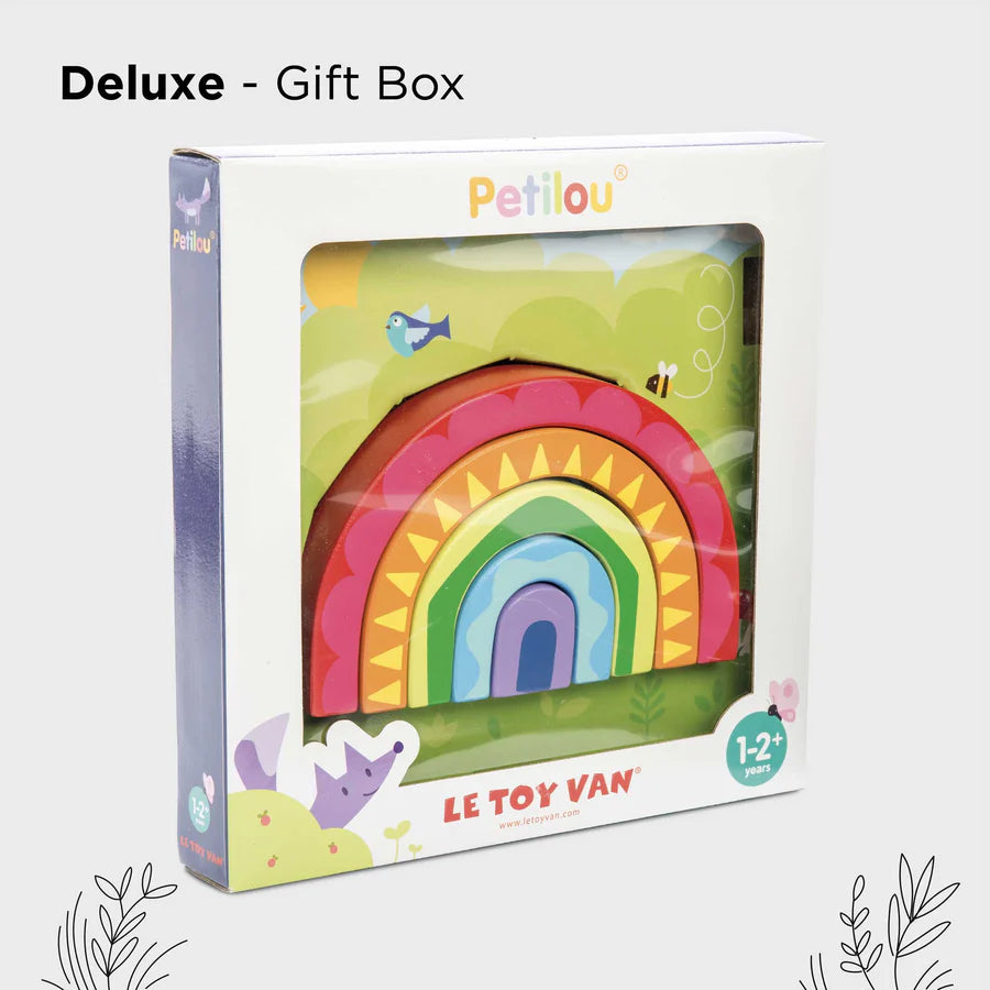 Petilou® Rainbow Tunnel Toy-LE TOY VAN-Little Giant Kidz