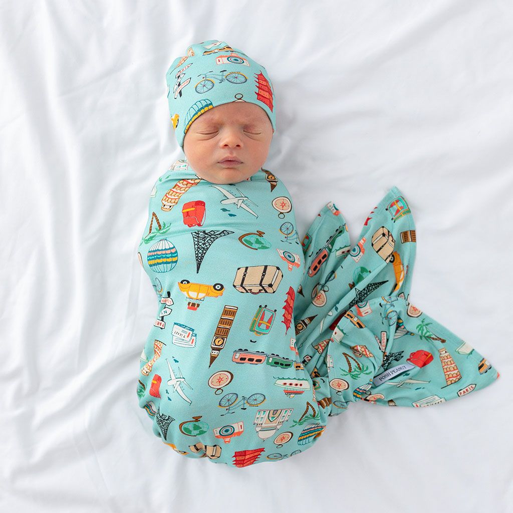 Posh peanut store swaddle set