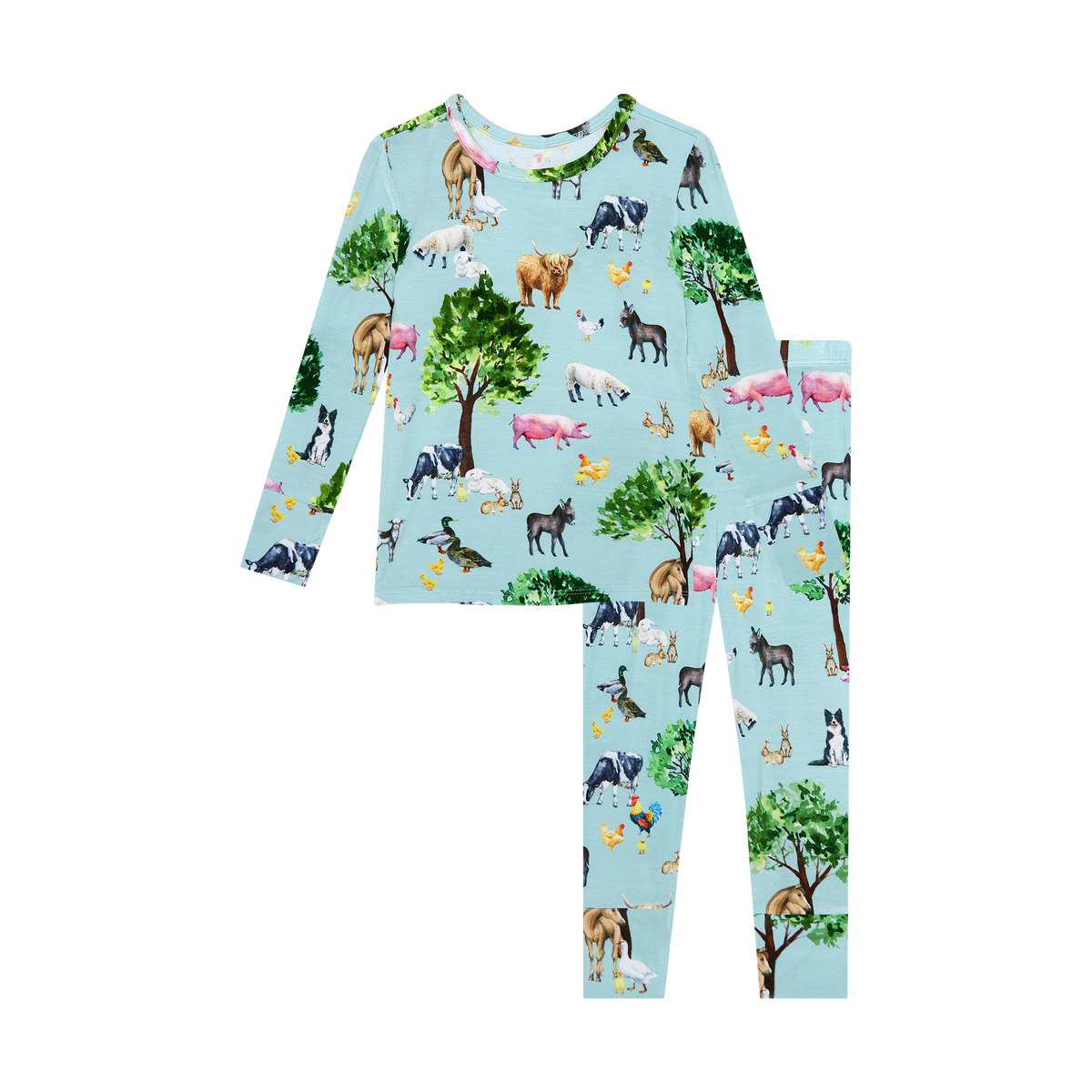 Posh Peanut Sophia 3T long sleeve shops PJ set