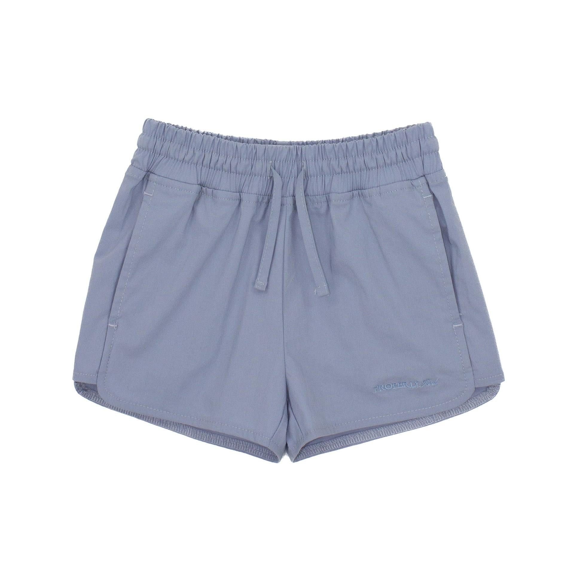 Properly Tied Brook Shorts-Powder Blue-Properly Tied-Little Giant Kidz