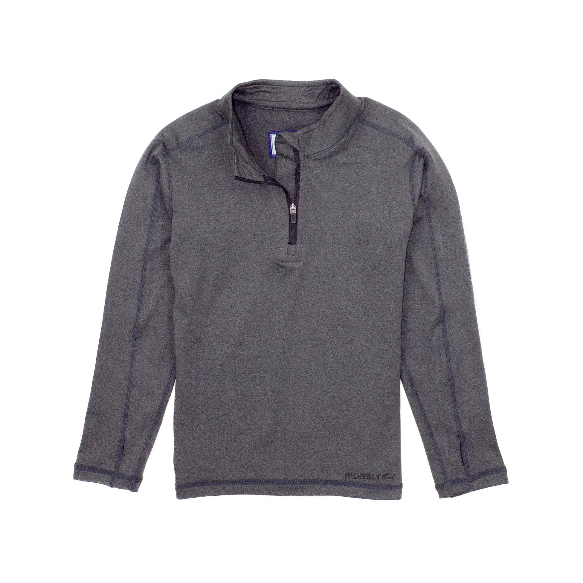 Properly Tied Graphite Finn Pullover-Properly Tied-Little Giant Kidz