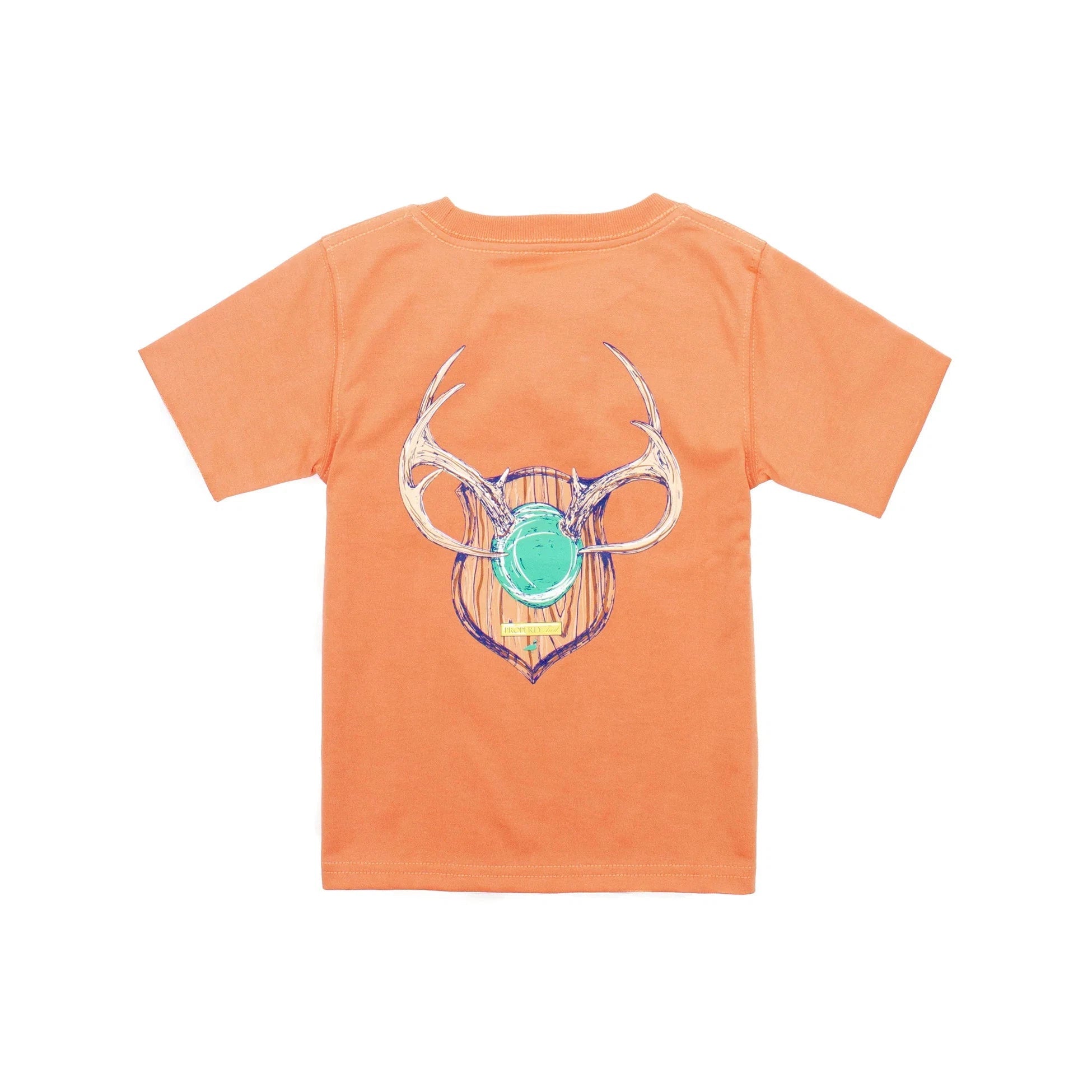 Properly Tied Mango Antler Mount Short Sleeve Tee-Properly Tied-Little Giant Kidz