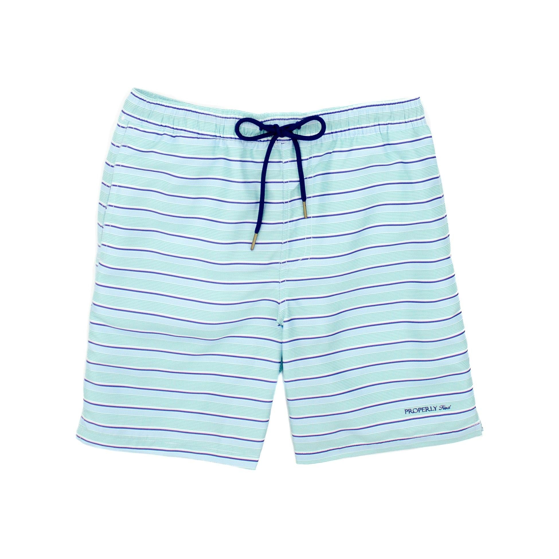 Properly Tied Swim Trunk- Crystal Cove-Properly Tied-Little Giant Kidz