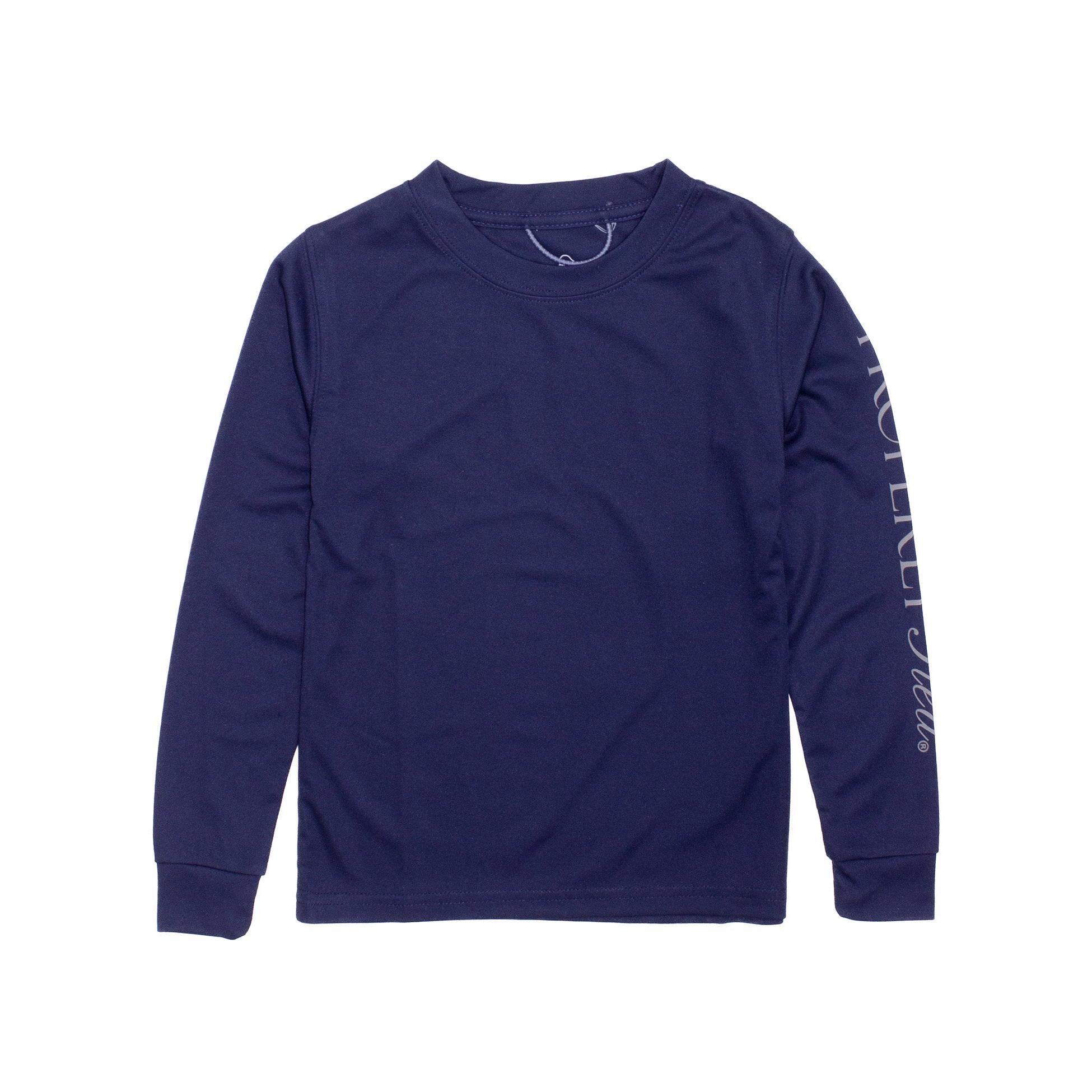 Properly Tied Tidal Rashguard- Navy-Properly Tied-Little Giant Kidz