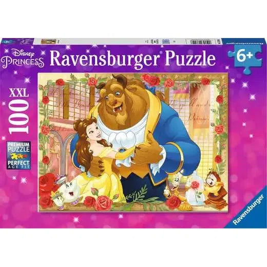 Ravensburger Children's Jigsaw Puzzle Belle & Beast- 100 Pieces Puzzle-RAVENSBURGER-Little Giant Kidz