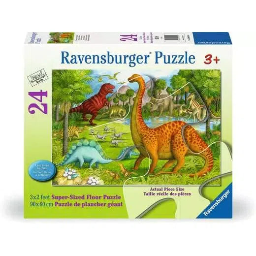 Ravensburger Children's Jigsaw Puzzle Dinosaur Pals- 24 Pieces Puzzle-RAVENSBURGER-Little Giant Kidz