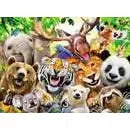 Ravensburger Children's Jigsaw Puzzle Exotic Animals Selfie- 300 Pieces Puzzle-RAVENSBURGER-Little Giant Kidz