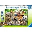 Ravensburger Children's Jigsaw Puzzle Exotic Animals Selfie- 300 Pieces Puzzle-RAVENSBURGER-Little Giant Kidz