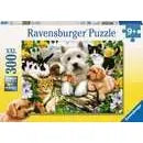 Ravensburger Children's Jigsaw Puzzle Happy Animal Buddies- 300 Pieces Puzzle-RAVENSBURGER-Little Giant Kidz