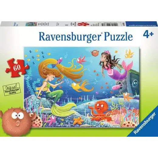 Ravensburger Children's Jigsaw Puzzle Mermaid Tales- 60 Pieces Puzzle-RAVENSBURGER-Little Giant Kidz