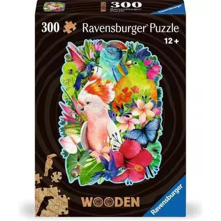 Ravensburger Jigsaw Wooden Puzzle Beautiful Birds- 300 Pieces Puzzle-RAVENSBURGER-Little Giant Kidz