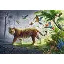 Ravensburger Jigsaw Wooden Puzzle Jungle Tiger- 500 Pieces Puzzle-RAVENSBURGER-Little Giant Kidz