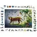 Ravensburger Jigsaw Wooden Puzzle Jungle Tiger- 500 Pieces Puzzle-RAVENSBURGER-Little Giant Kidz