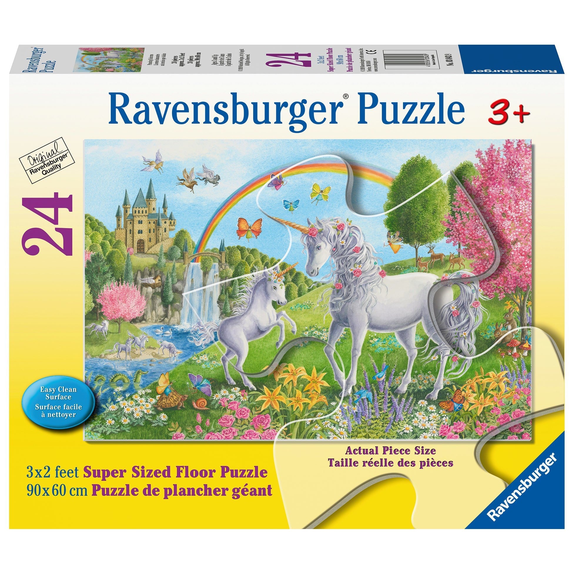 Ravensburger Prancing Unicorns 24 Piece Super Sized Floor Puzzle-RAVENSBURGER-Little Giant Kidz