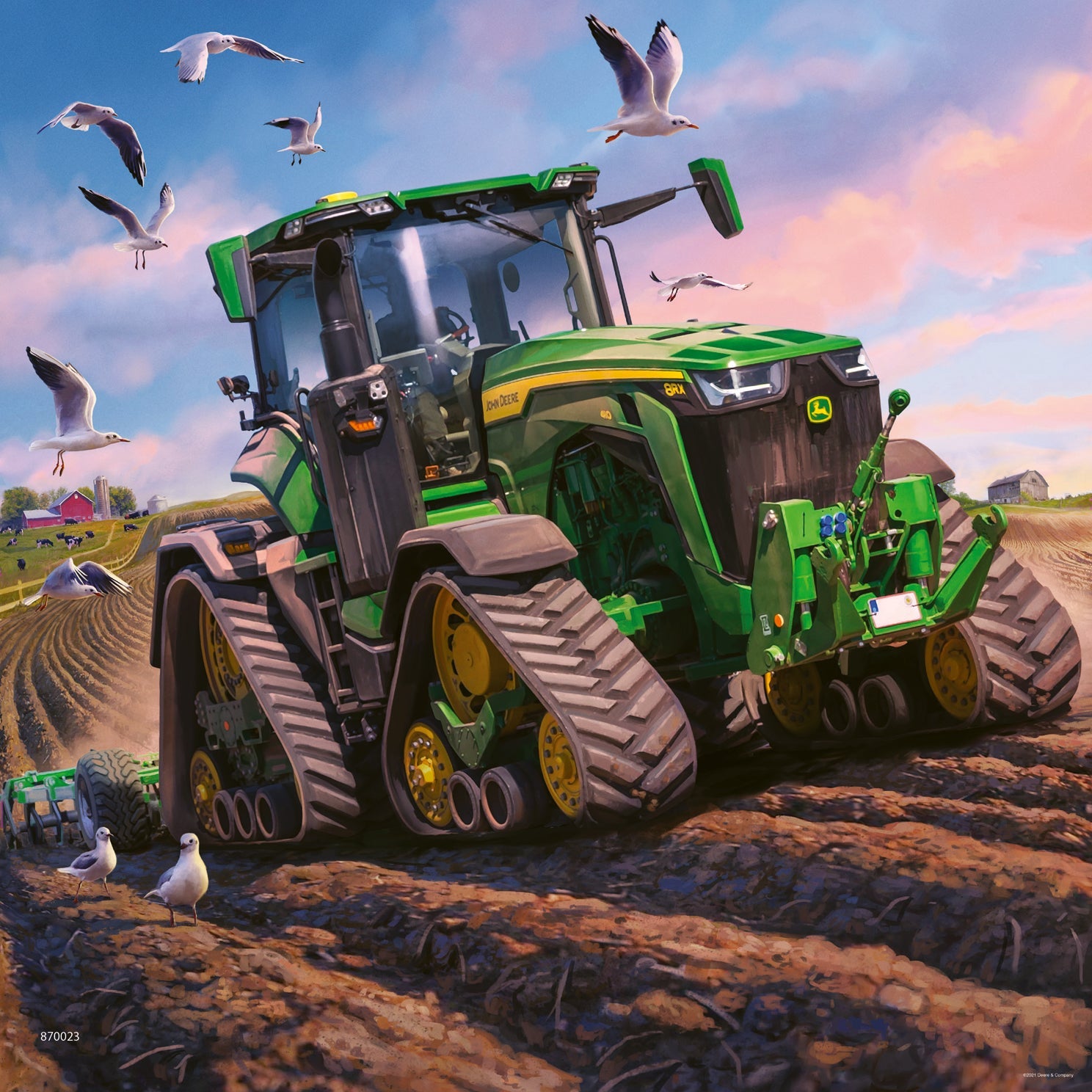 Ravensburger Seasons of John Deere 3 x 49 Piece Puzzle-RAVENSBURGER-Little Giant Kidz