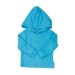 RuffleButts Long Sleeve Sun Protective Hooded Shirt-RUFFLEBUTTS-Little Giant Kidz