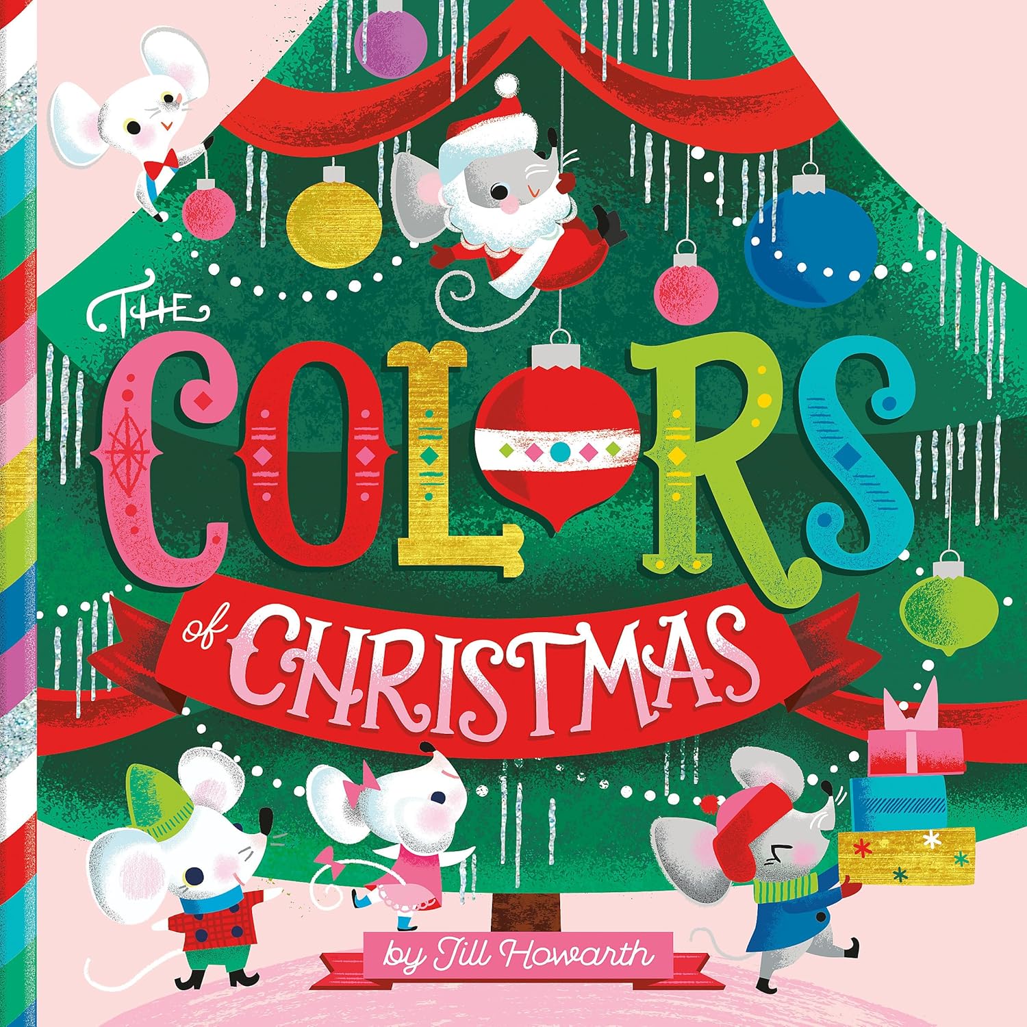 Running Press Kids: The Colors of Christmas (Board Book)-HACHETTE BOOK GROUP USA-Little Giant Kidz