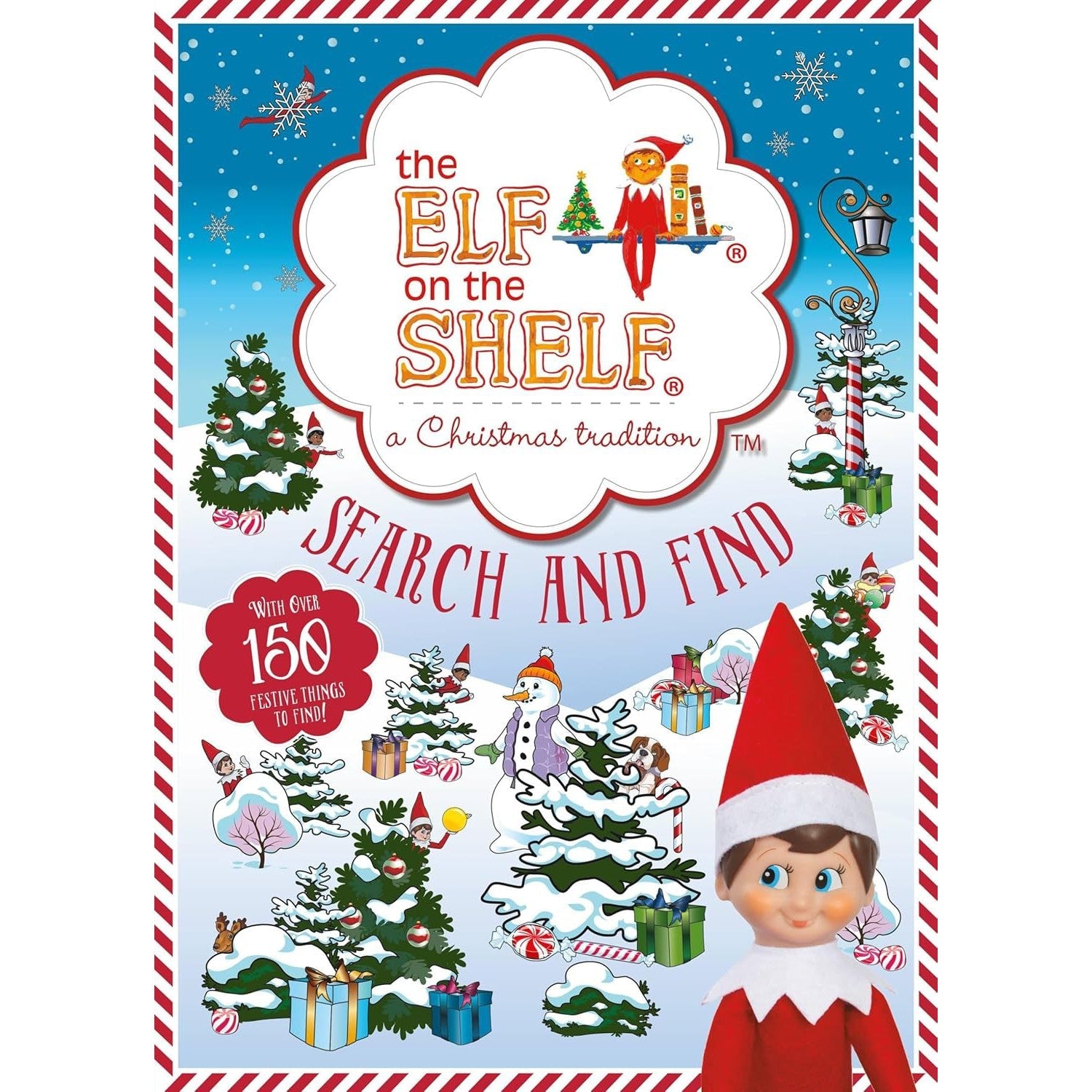 Running Press Kids: The Elf on the Shelf Search and Find (Paperback Book)-HACHETTE BOOK GROUP USA-Little Giant Kidz