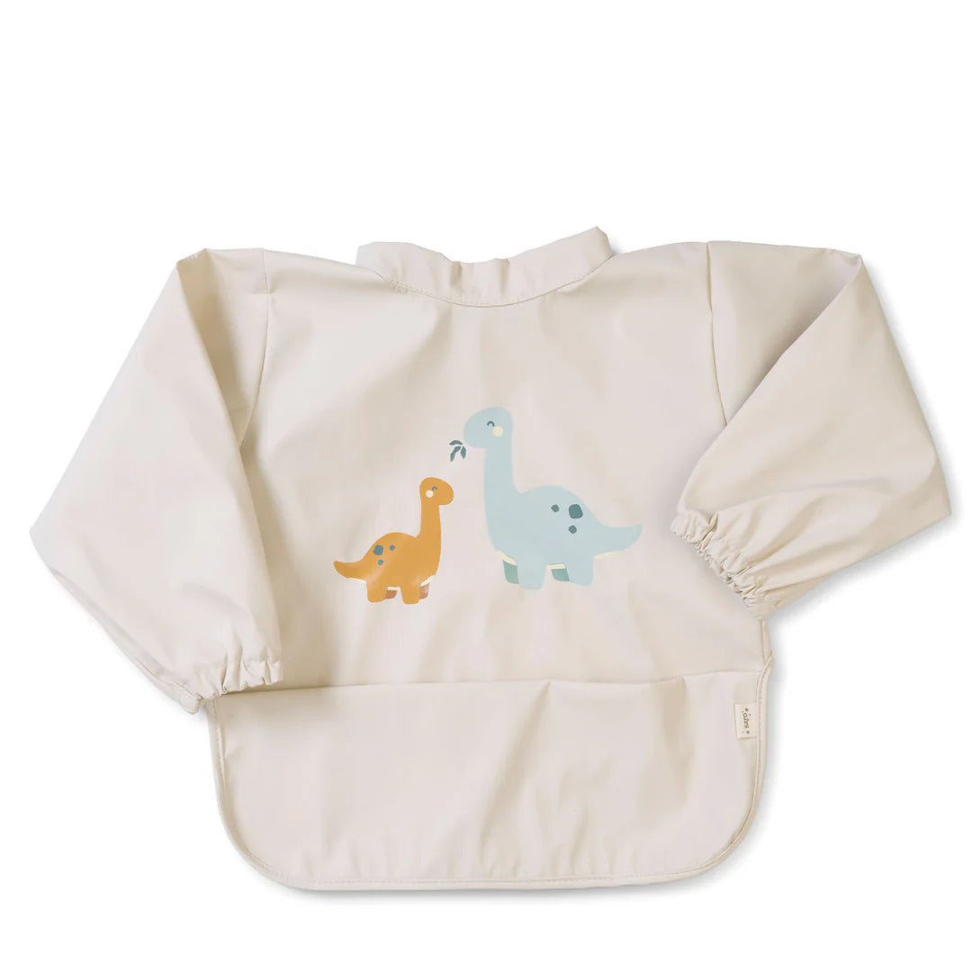 Saro Baby Long Sleeve Waterproof Bib - Wild Dinos-Saro Baby-Little Giant Kidz