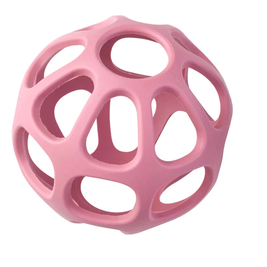 Saro Baby Silicone Sensory Ball - Blossom Pink-Saro Baby-Little Giant Kidz