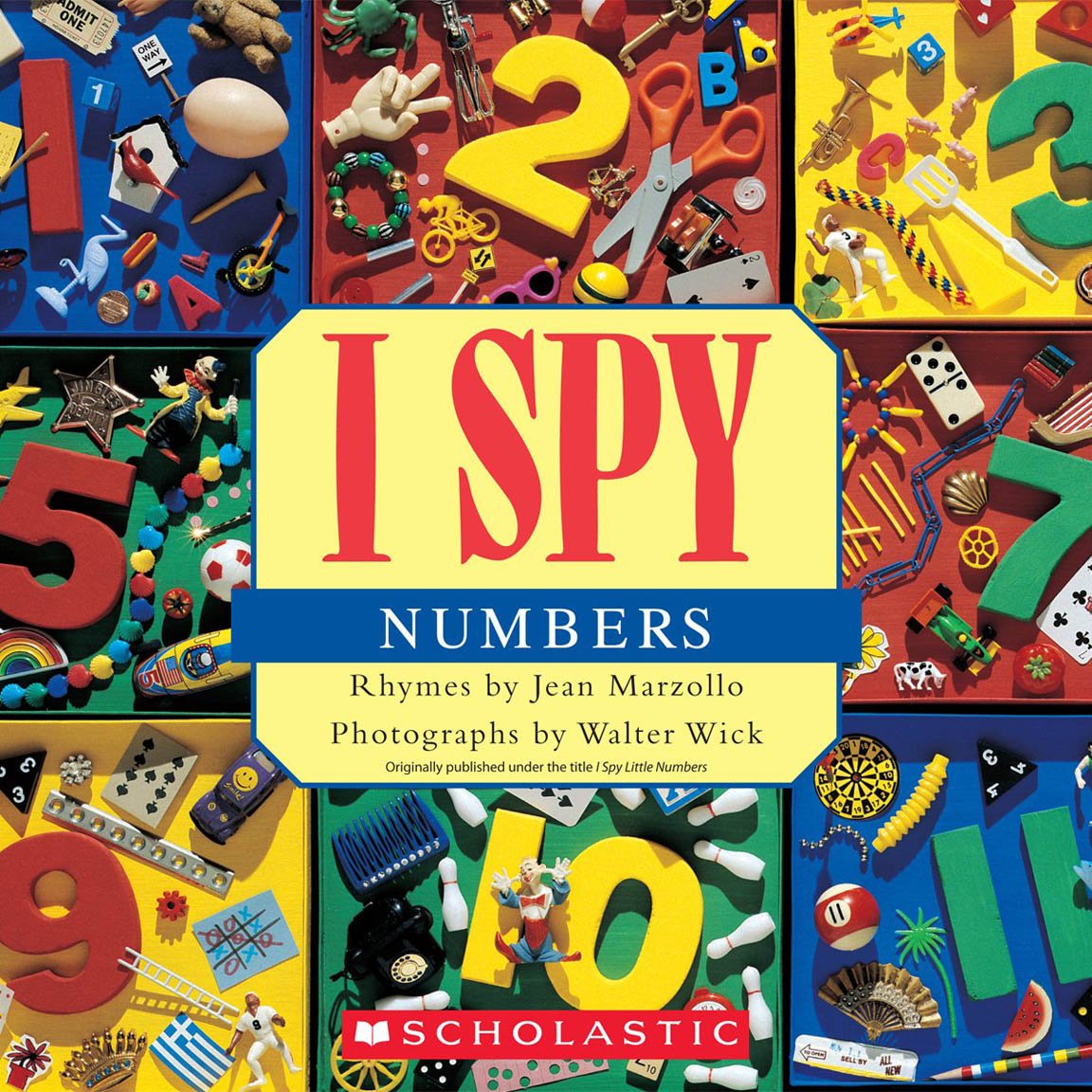 Scholastic: I Spy Numbers (Paperback Book)-Scholastic-Little Giant Kidz