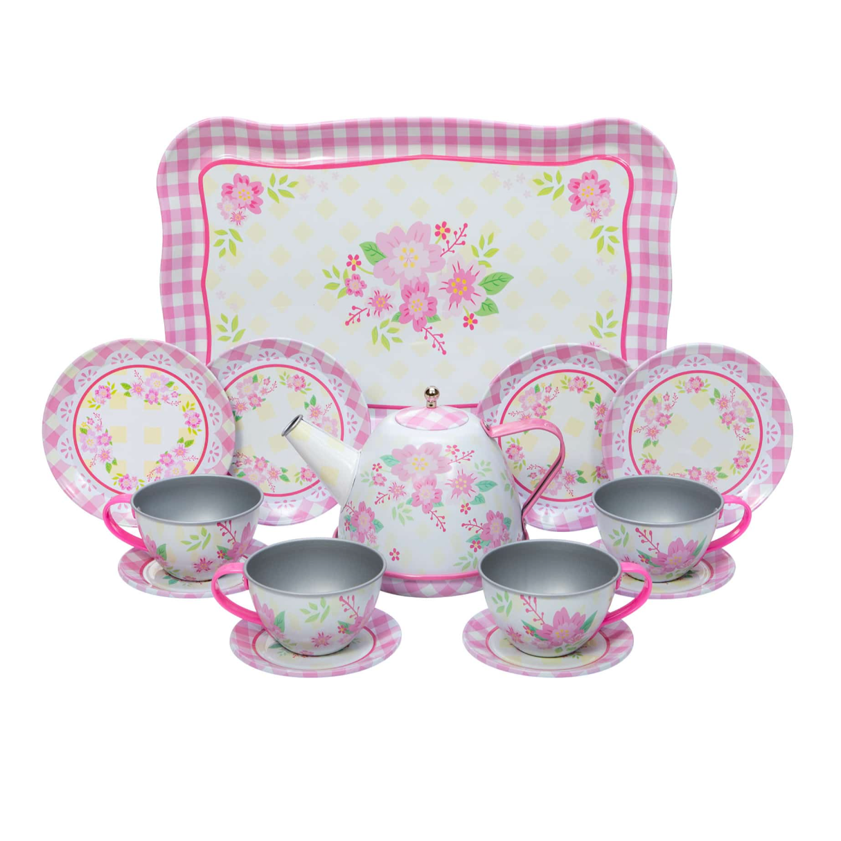 Schylling Fancy Tin Tea Set-SCHYLLING-Little Giant Kidz