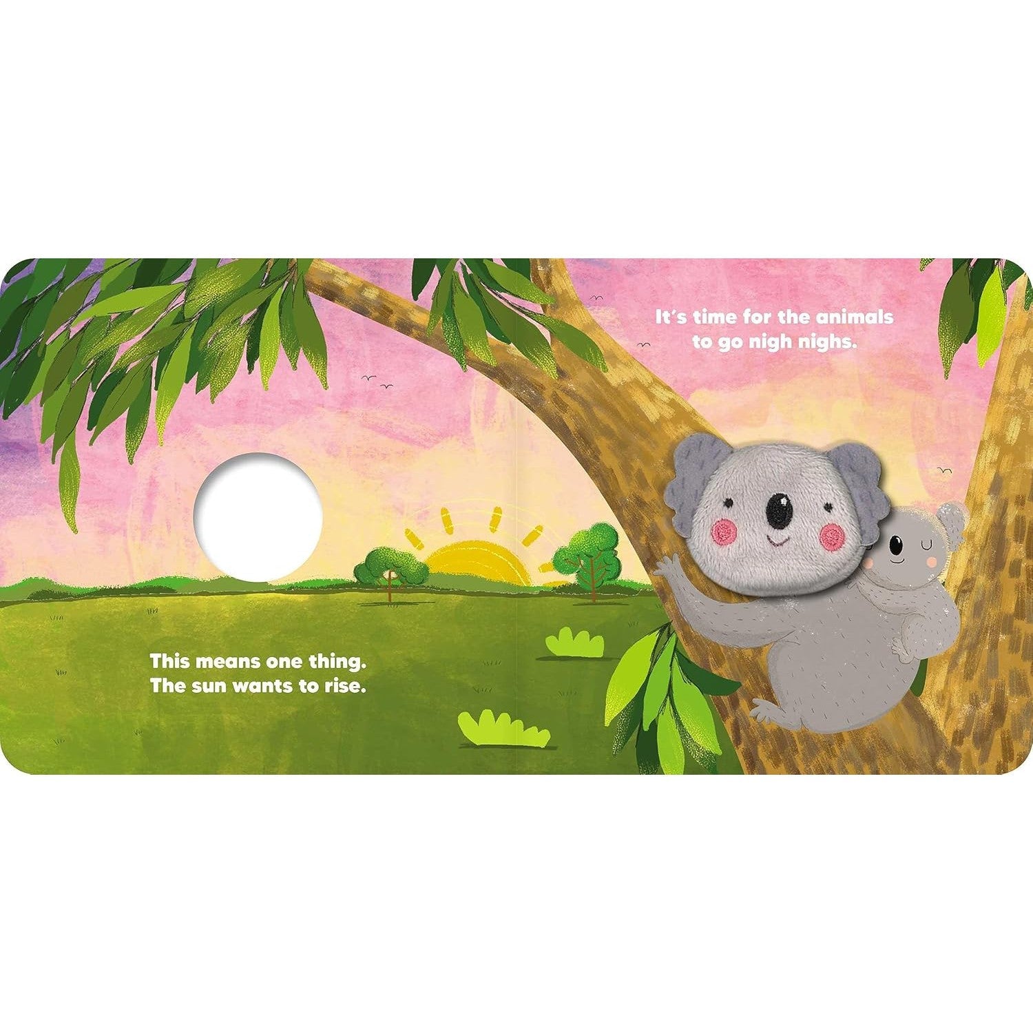 Simon & Schuster: Goodnight Koala: Finger Puppet Board Book-SIMON & SCHUSTER-Little Giant Kidz