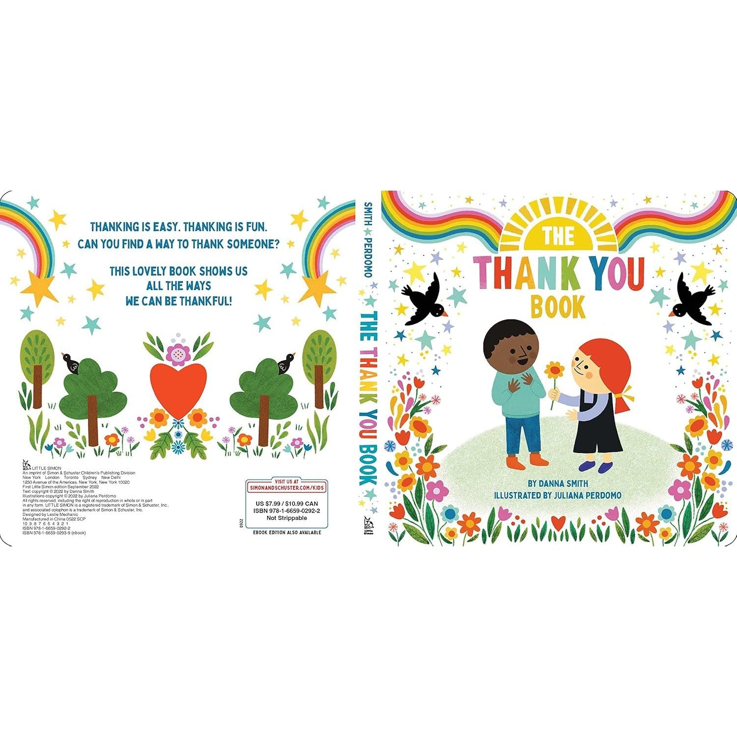 Simon & Schuster: The Thank You Book (Board Book)-SIMON & SCHUSTER-Little Giant Kidz