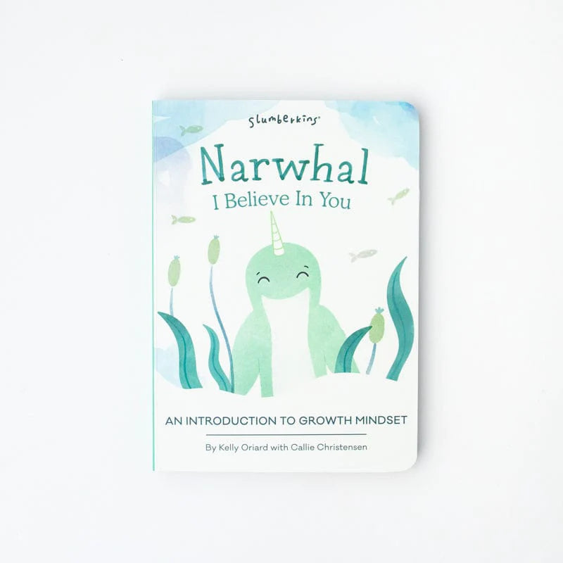 Slumberkins Narwhal Snuggler - Growth Mindset-Slumberkins-Little Giant Kidz