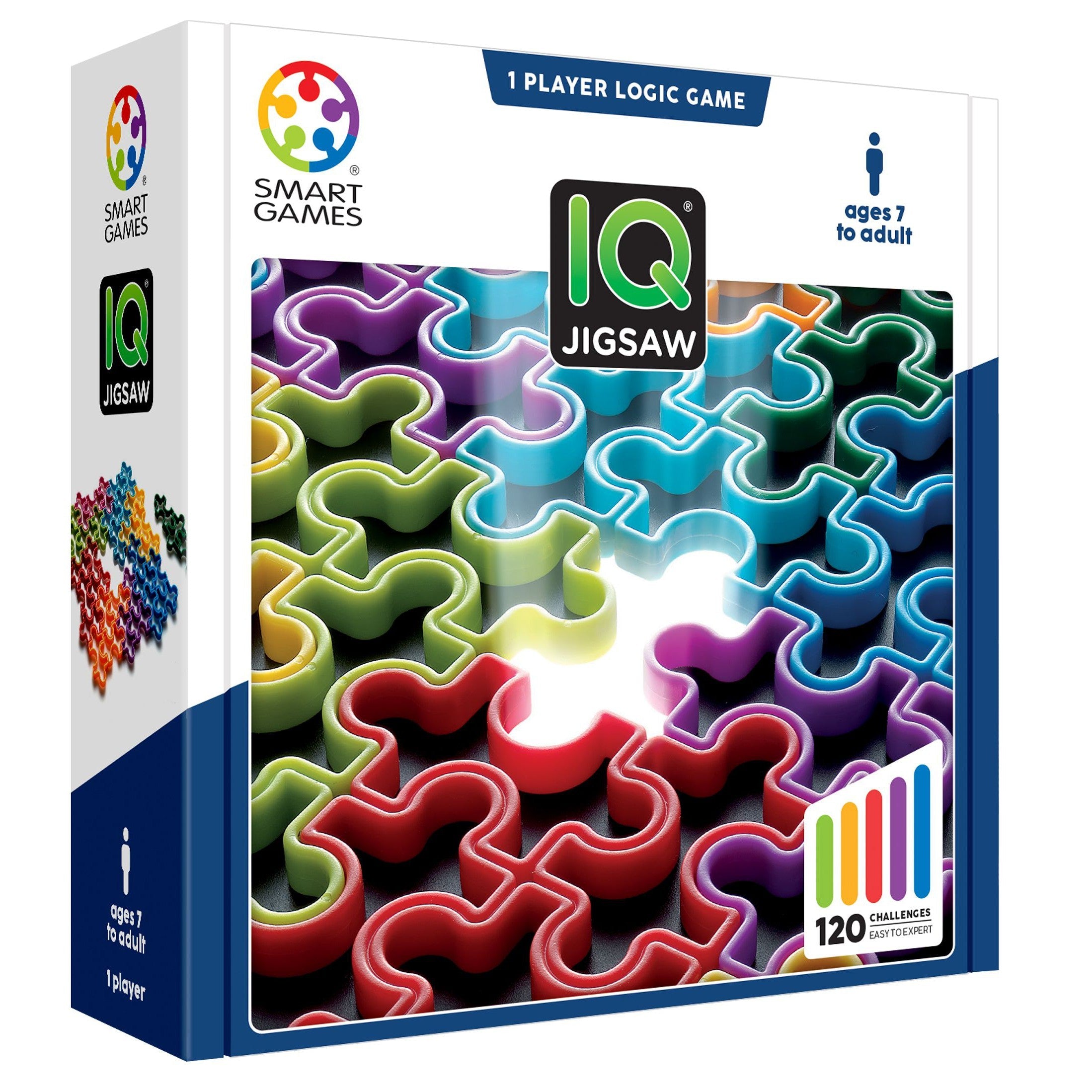 Smart Games IQ Jigsaw 1 Player Logic Game-SMART GAMES-Little Giant Kidz