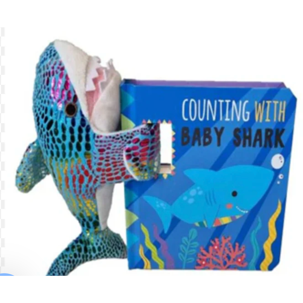 Snap & Snuggle Counting with Baby Shark-Buddy & Barney-Little Giant Kidz