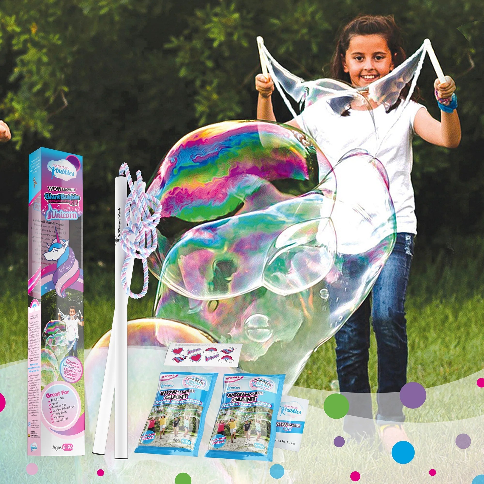 South Beach Bubbles WOWmazing™ Unicorn Edition-SOUTH BEACH BUBBLES-Little Giant Kidz