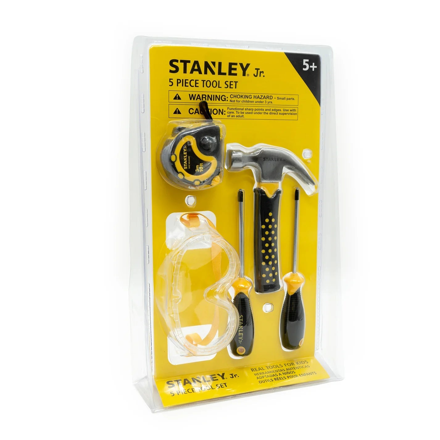 Stanley Jr. 5 Piece Tool Set-TOYSMITH-Little Giant Kidz