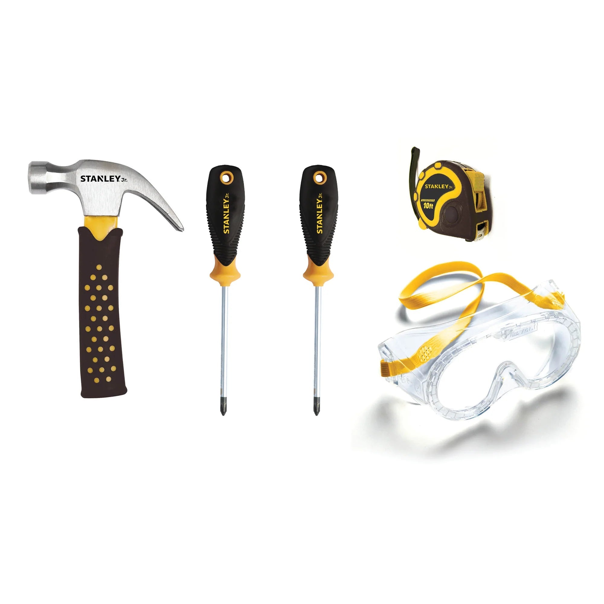 Stanley Jr. 5 Piece Tool Set-TOYSMITH-Little Giant Kidz