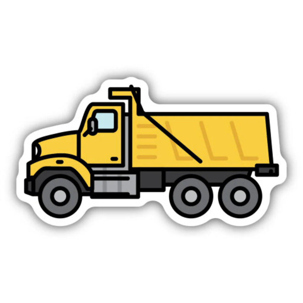 Stickers Northwest - Dump Truck Sticker-Stickers Northwest Inc-Little Giant Kidz