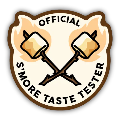 Stickers Northwest - Official S'more Taste Tester-Stickers Northwest Inc-Little Giant Kidz